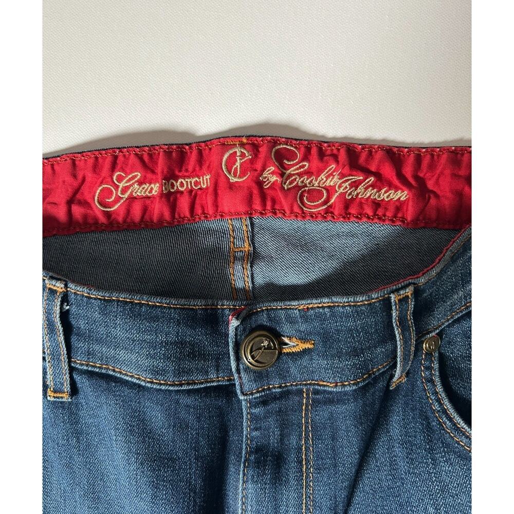 cookie johnson womens jeans grace bootcut size 32 Medium blue wash brand - Picture 4 of 4